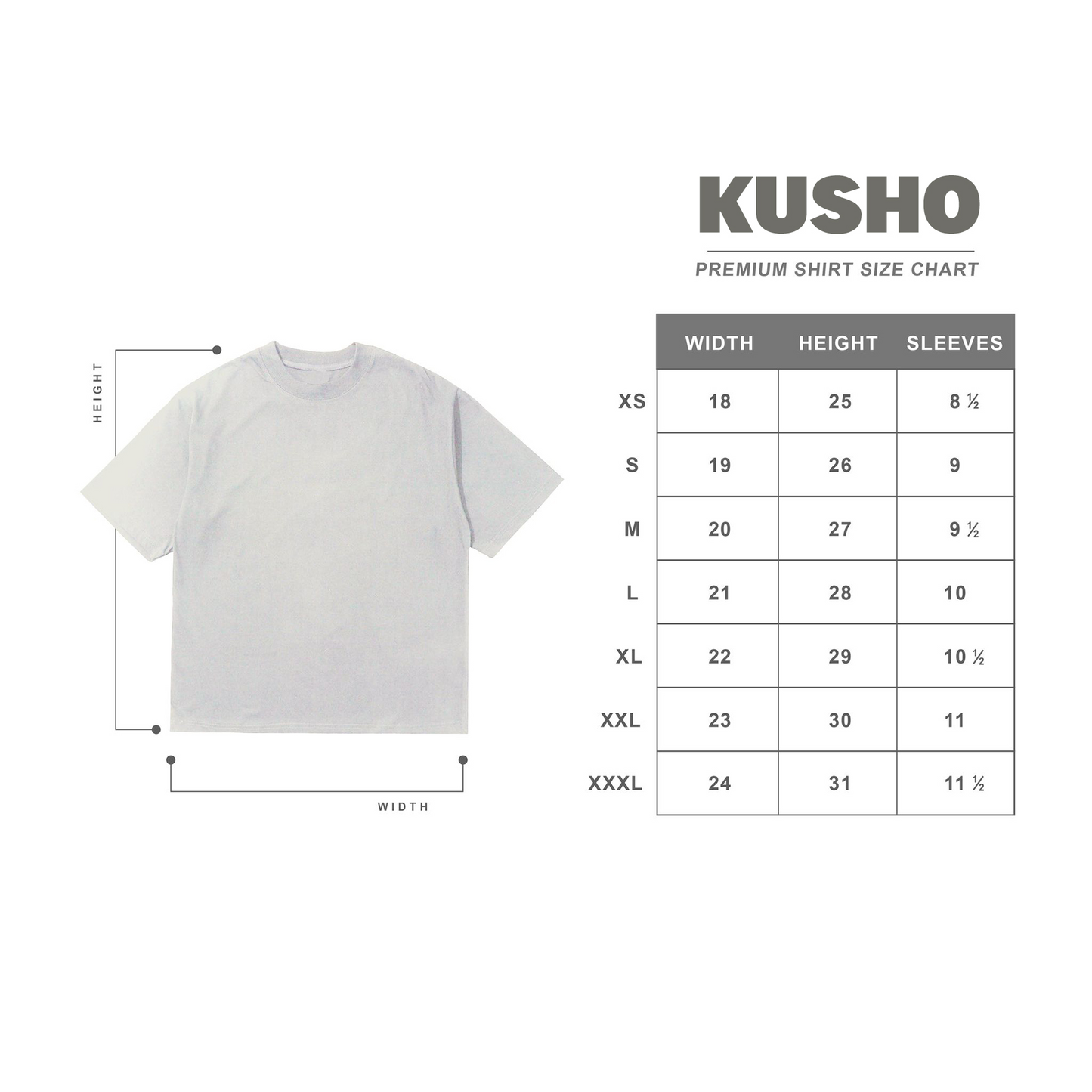 Kusho Classic Tee - Off White
